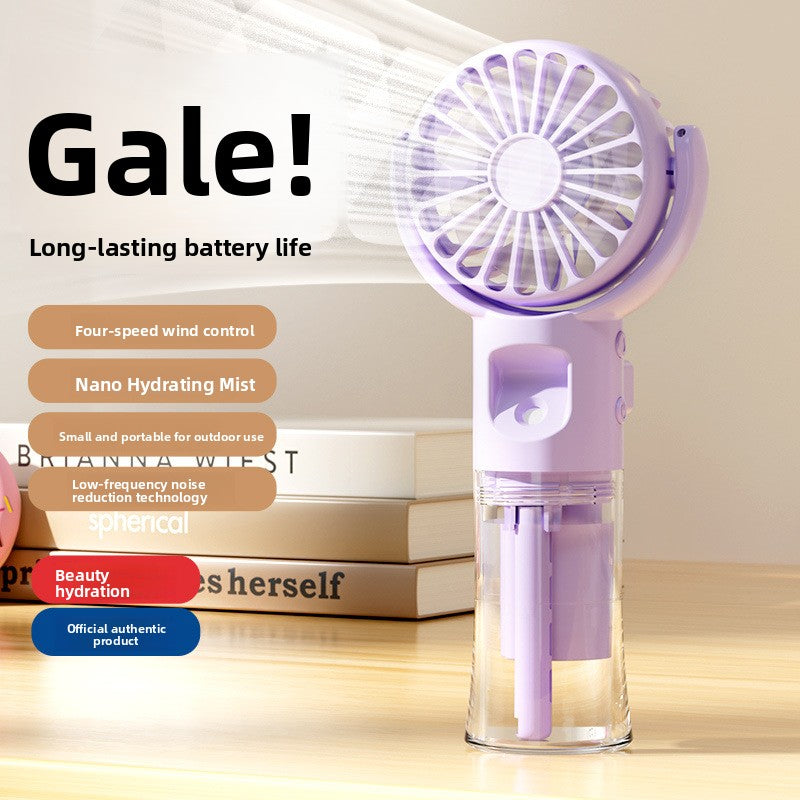 Handheld Misting Fan with USB Charging