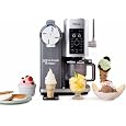 Ninja CREAMi Sorbetière Scoop and Swirl avec 2 pots, 13 modes NC701EUSTGD | pour réaliser crèmes glacées, glaces à l’italienne, gelatos, sorbets, milkshakes et plus, option Extra, Pierre/Or