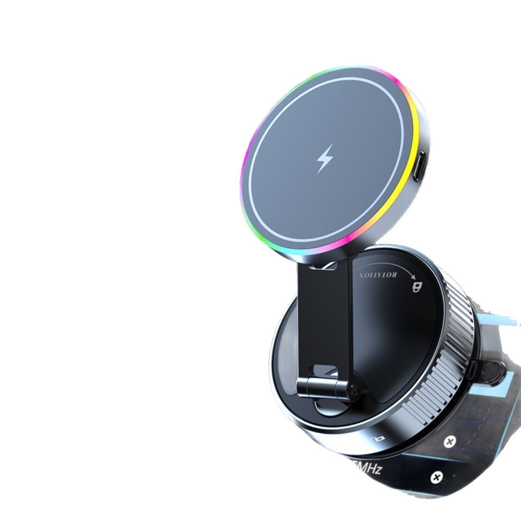 Wireless Charging Foldableable Rotating Navigation Car Mobile Phone Holder