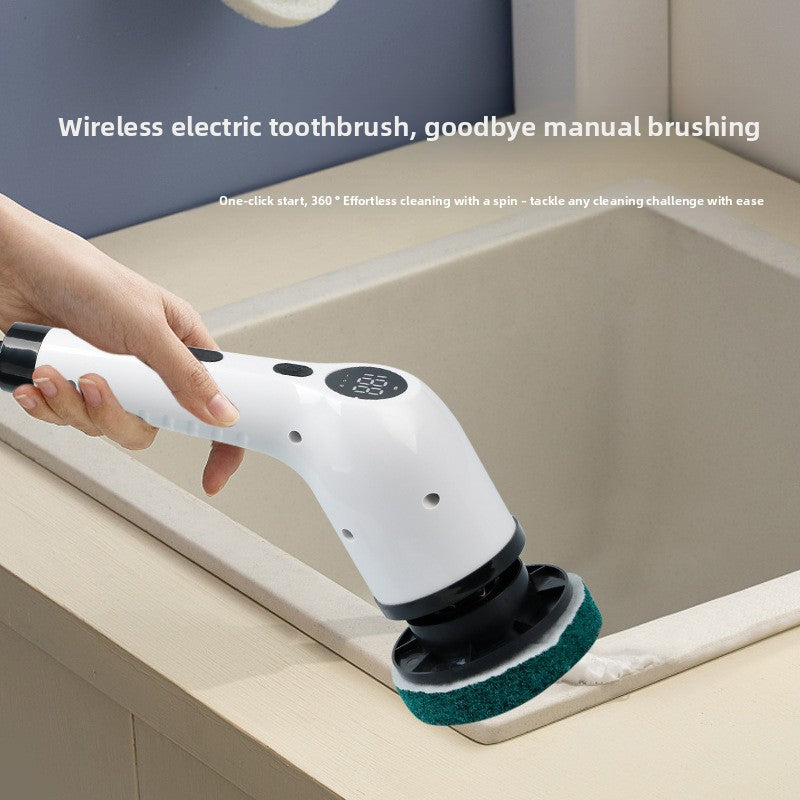 Automatic Rotating Wireless Cleaning Brush