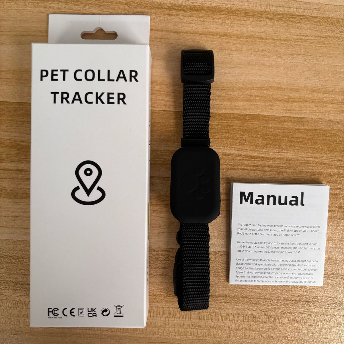 Mini Bluetooth Pet Locator Collar Anti-Lost Device
