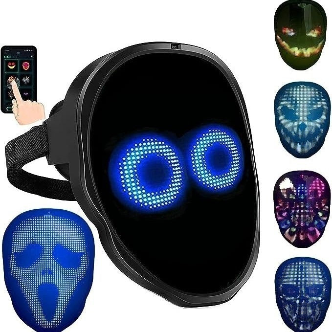 Bluetooth Gesture Control LED Party Mask