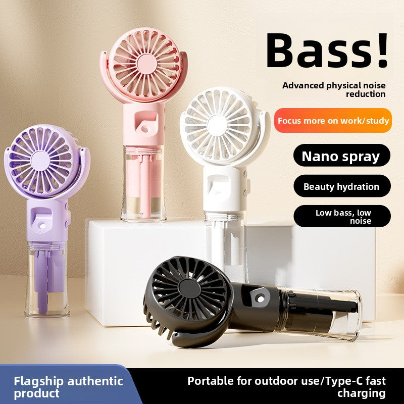 Handheld Misting Fan with USB Charging